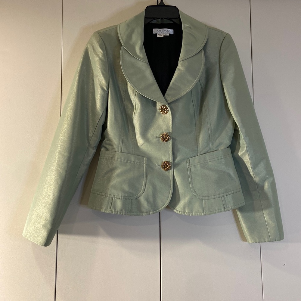 Kay Unger Designer New‎ York, silk blazer/jacket